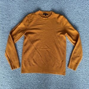 Banana Republic Men's Sweater Medium Orange Cotton